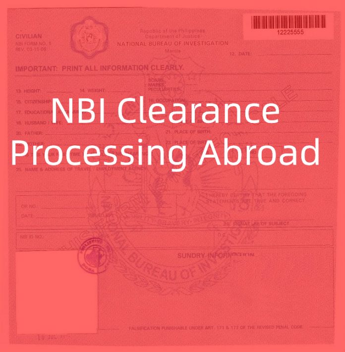 NBI Clearance Processing Abroad