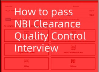 NBI Clearance Quality Control Interview — NBI Clearance ...
